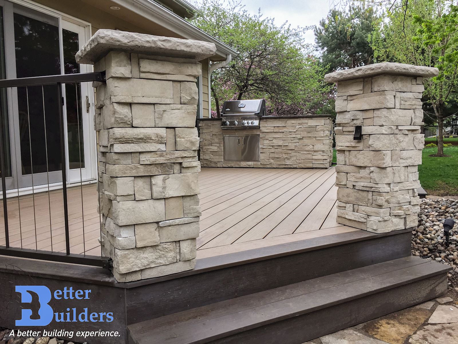 Johnston, IA Deckorators deck Project Better Builders Iowa Decks